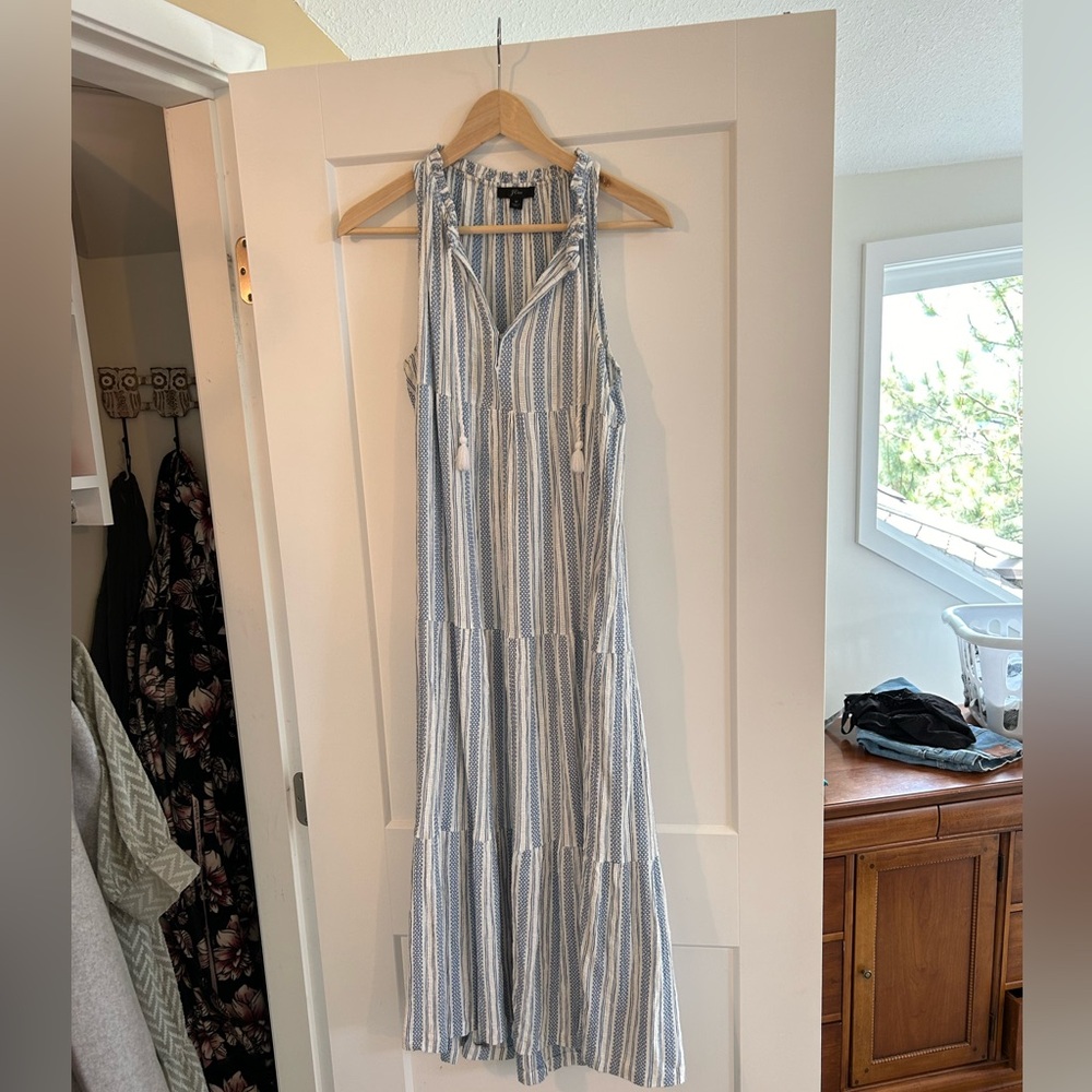 Crew cotton swim cover up.